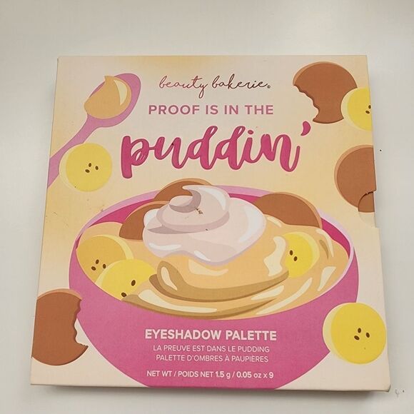BEAUTY BAKERIE PREOOF IS IN PUDDIN EYESHADOW PALETTE MATTE SHIMMER NEUTRAL 9 PAN - Picture 2 of 5